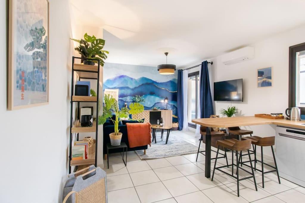 戛纳C16 - 2 Bdr Rue Antibes 4 Min Palais Festivals - Ac & Terrace公寓 外观 照片